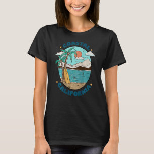 Camiseta Viagem de Verão na Praia Costeira da Califórnia Gr