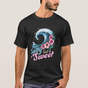 Camiseta Viagem de Verão Ondas do Oceano Hibisco Salgado Do