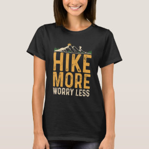 Camiseta Viagem de vida em Van Viagem Hiking Camping Montan