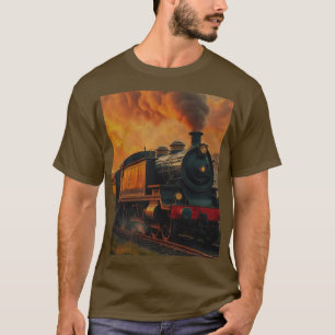 Camiseta Viagem do Caminho de Ferro Vitoriano - Comboio a V