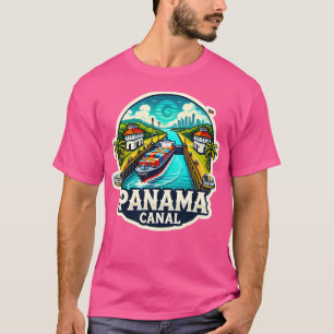 Camiseta Viagem do Canal Panamá Retro - Panamá