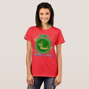 Camiseta Viagem do dragão de jade vermelho