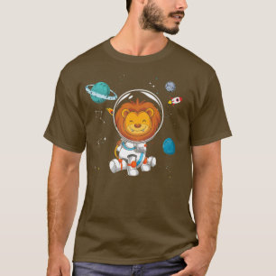 Camiseta Viagem do Espaço África Safari, Leão do Universo A