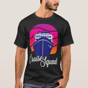 Camiseta Viagem do Grupo de Férias dos Navios de Cruzeiro d