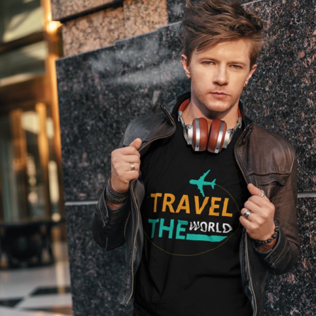 CAMISETA VIAGEM DO MUNDO | TURISTA (Criador carregado)