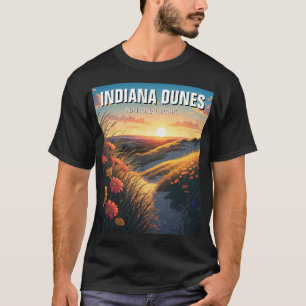 Camiseta Viagem do Parque Nacional Indiana Dunes