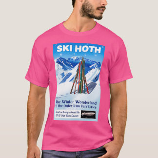 Camiseta Viagem do VintageStyle Ski Hoth