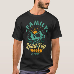 Camiseta Viagem em estrada para a família 2022