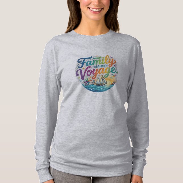 Camiseta Viagem em Família (Frente)