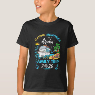 Camiseta Viagem em Família Aru 2026 Criando Memórias Férias