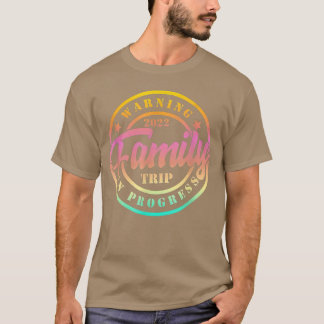 Camiseta Viagem em Família Férias de Verão Praia 2022 Vinta