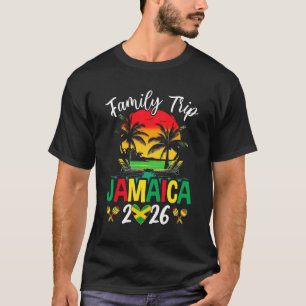 Camiseta Viagem em Família Jamaica 2026 Férias Jamaica Vaca