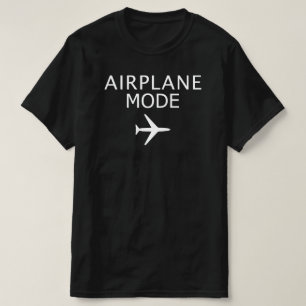 Camiseta Viagem engraçado do modo de avião