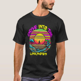 Camiseta Viagem Enigmática: Exploração Retrosolar