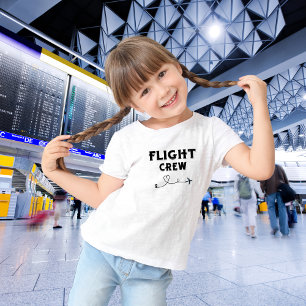 Camiseta Viagem Equipe de Voo Avião Voando Férias Moderno