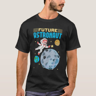 Camiseta Viagem Espacial Astronomia Ciência Planetas Crianç
