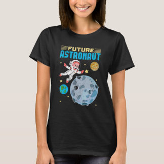 Camiseta Viagem Espacial Astronomia Ciência Planetas Crianç