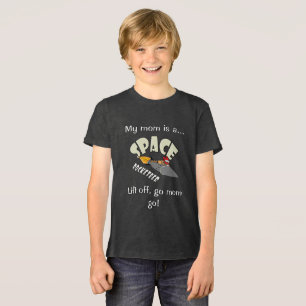 Camiseta Viagem espacial de um foguetão