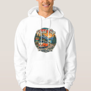 Camiseta Viagem Estrada Montanha Van Camper Retro