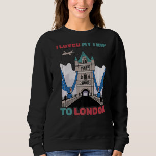 Camiseta Viagem, Eu Amava Minha Viagem Para O Avião De Lond