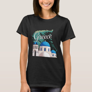 Camiseta Viagem Europa Grécia Atenas Santorini Creta Grego