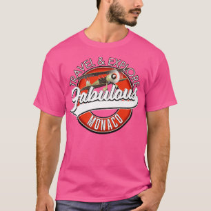 Camiseta Viagem exploração fabulosa de Mônaco