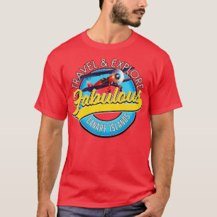 Camiseta Viagem Explore Fabuloso Ilhas Canárias