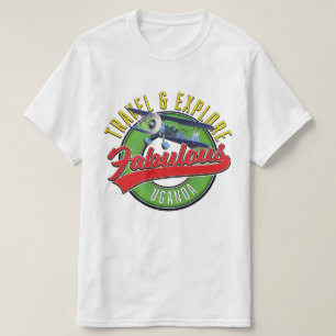 Camiseta Viagem Explore Fabuloso Uganda