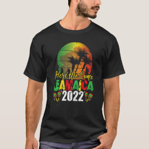 Camiseta Viagem Familiar Jamaica 2022 Aqui Vemos Correspond