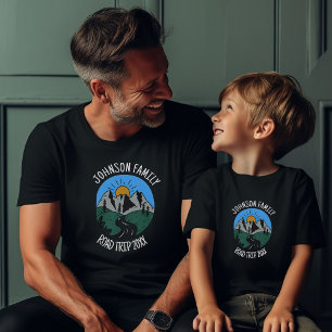 Camiseta Viagem Familiar Personalizada