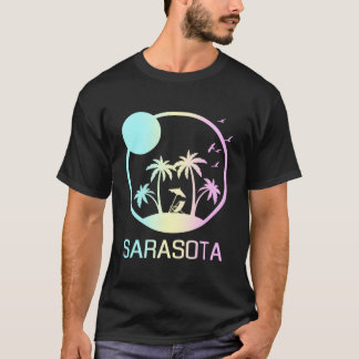 Camiseta Viagem Férias Praia de Sarasota Flórida
