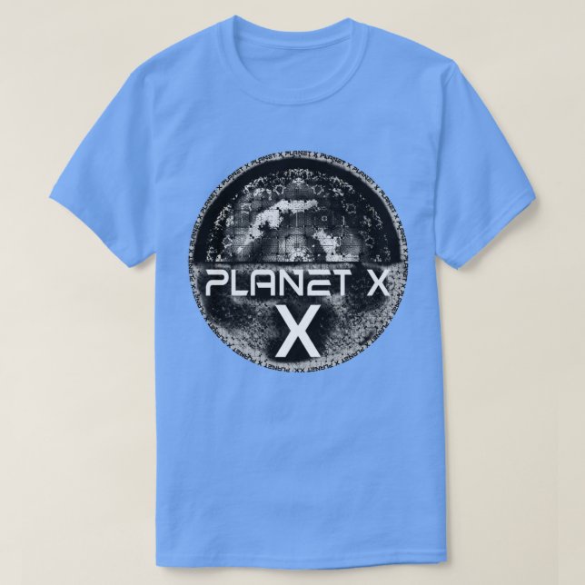 Camiseta viagem Interestelar de Idade do Espaço 3D Planeta  (Frente do Design)