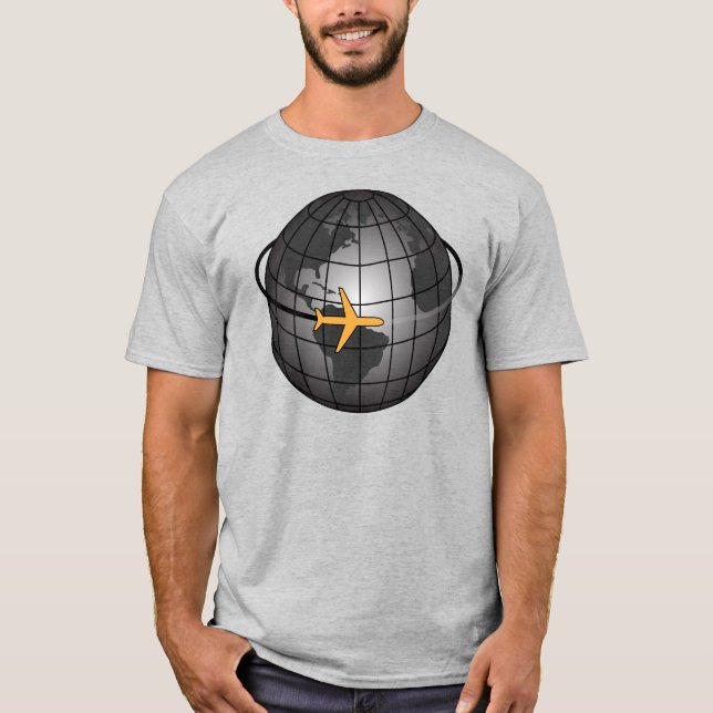 Camiseta Viagem mundial (Frente)