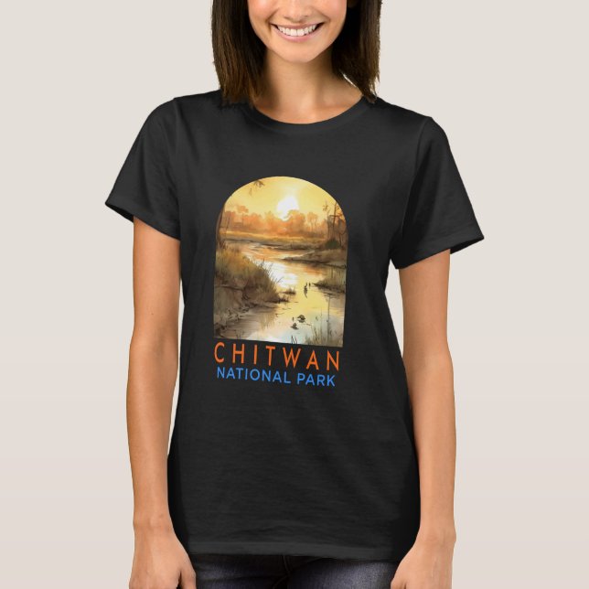 Camiseta Viagem Nature Lover Explorando Par Nacional de Chi (Frente)