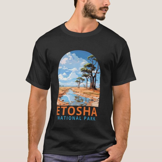 Camiseta Viagem Nature Lover Explorando Parque Nacional Eto (Frente)