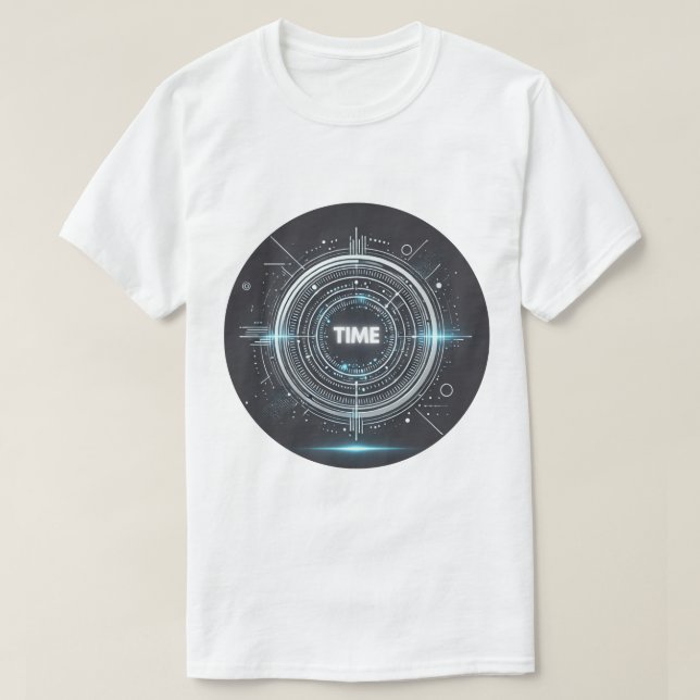 Camiseta Viagem no Tempo (Frente do Design)