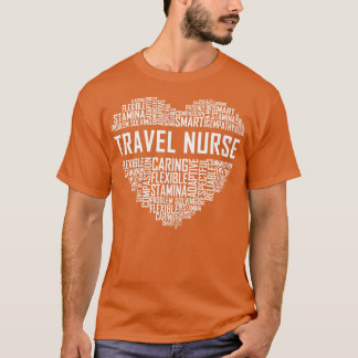 Camiseta Viagem Nurse Heart