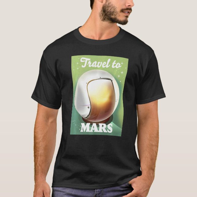 Camiseta Viagem para Marte (Frente)