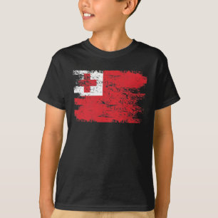 Camiseta Viagem patriótico da bandeira de país do present