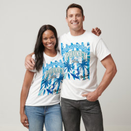 Camiseta Viagem Personalizada para Phuket Tailândia Líquido