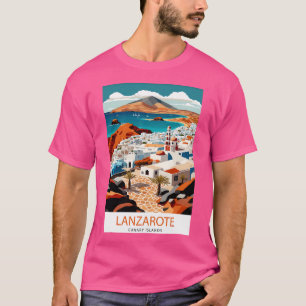 Camiseta Viagem Poster de Lanzarote