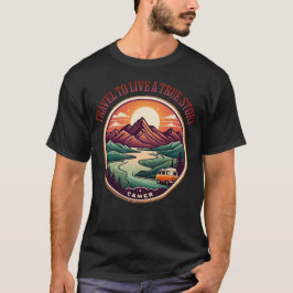 Camiseta Viagem Real Story Tee - Crachá Sem Viagens Falso