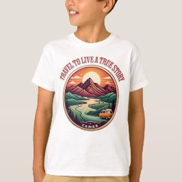 Camiseta Viagem Real Story Tee - Crachá Sem Viagens Falso