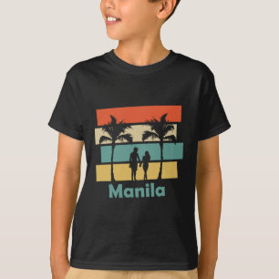 Camiseta Viagem Retro Vintage Manila Filipinas