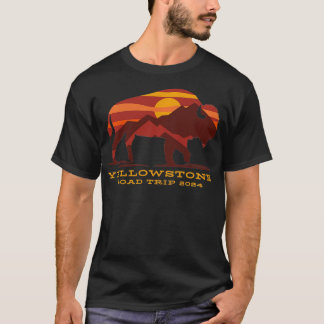 Camiseta Viagem Rodoviária da Família Parque Nacional Yello
