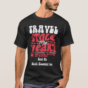 Camiseta Viagem Roubou Meu Coração ~ Dia dos Namorados Engr