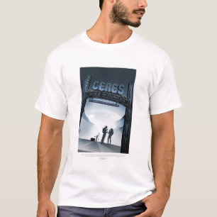 Camiseta Viagem Sci-Fi Ad, Ceres do Planeta Anão