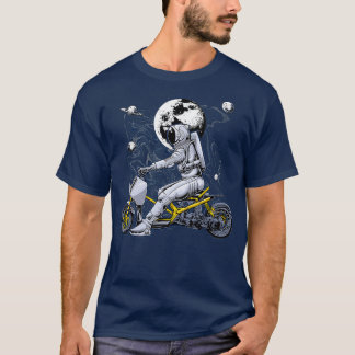 Camiseta Viagem scifi de motocicletas astronautas