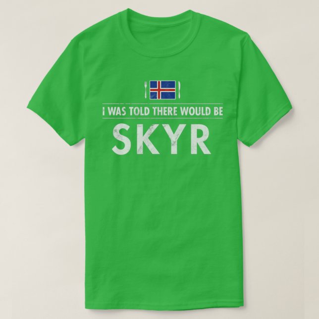 Camiseta Viagem Skyr Islandês Dairy Breakfast Vanilla Frui (Frente do Design)