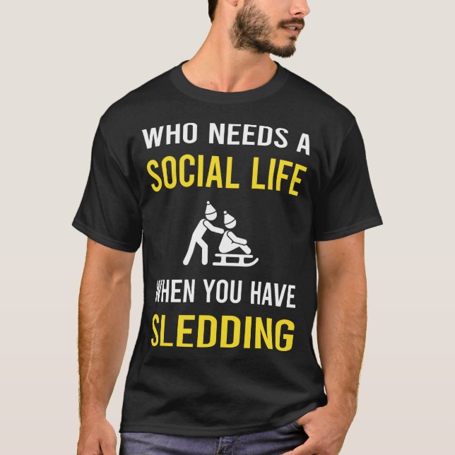 Camiseta Viagem Social Sleding Sleighting (Frente)